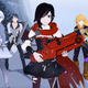 A scene from RWBY.